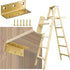 4 Pack 4 Inch 100mm L Bracket, Heavy Duty Corner Brace, Stainless Steel Shelf Bracket Angle Bracket for Shelves, Gold