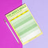 Knock Knock This Week's Meals Big & Sticky Notepad, Sticky Meal Planner Pad, 40 Sheets, 9.75 x 7-inches