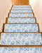 LBCASA Stair Treads Non Slip Indoor for Wooden Steps, Blue Nautical Ship 4