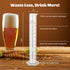 AOZ LIbei Set Hydrometer - for Mead, Wine, Kombucha and Home Brew Beer, Alcohol Tester Accessories Moonshine Still Kit