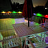 DenicMic 16 Pack Solar Deck Lights Outdoor Step Solar Lights Waterproof for Patio Fence Step Yard Stair RGB Color