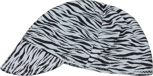 RIVERWELD Welding Cap, Pure Cotton Mesh Inside Liner for Welders, Zebras Color Work Safety Equipment Gear