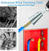 Wire Twister Tool for Drill, 2 PCS Electric Wire Twister Tool with 6mm Hex Shank for Quick Stripping