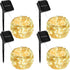 Twinkle Star 4 Pack Solar String Lights Outdoor, Total 460 FT 480