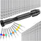 95 Pieces Hand Drill Bits Set, Black Pin Vise Hand Drill, 74 Micro Twist Drill Bits & 20 PCB Mini Drill Bits