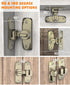 90/180 Degree Barn Door Lock - Small Flip Gate Latches Hardware for Sliding Door Security (Bronze-1Pc)
