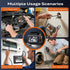 4.3" 1920P 7.9mm IP67 8+1 16.5FT Borescope Dual Lens Endoscope Camera with Light, IPS HD Inspection Camera, Waterproof