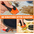9 Pcs Plastic Scraper Tool Set, Non Scratch Sticker Scraper, Plastic Razor Blade Scraper for Window Floor Cleaning