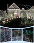 2 Pack 144Ft 400 8 Brightown Solar Christmas String Lights Outdoor, Total LED Twinkle Fairy Lights Waterproof