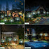 4 Pack 480 8 Solar Garden Lights Outdoor Waterproof, Total LED Solar Starburst Sparkler Lights Decorative with Lighting