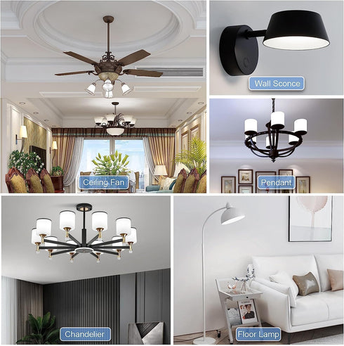 E12 Bulbs, 40W Dimmable Bulbs 4000k G16.5 4W E12 g50 Bulb 6Pack LEOOLS Frosted LED Candelabra Chandelier Light Daylight