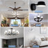 E12 Bulbs, 40W Dimmable Bulbs 4000k G16.5 4W E12 g50 Bulb 6Pack LEOOLS Frosted LED Candelabra Chandelier Light Daylight
