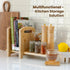 Adjustable Desktop Bookshelf - Sturdy Desk Bookshelf and Book Organizer - No Tools Required to Assemble This Desktop