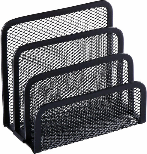 Lorell Mesh Vertical Desktop File Sorter - 5.6" x 5.3"