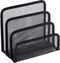 Lorell Mesh Vertical Desktop File Sorter - 5.6" x 5.3"