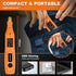 GOXAWEE Mini Cordless Rotary Tool Kit, 105pcs Accessories, USB Charging 5-Speed 18000rpm Tool for DIY Crafting