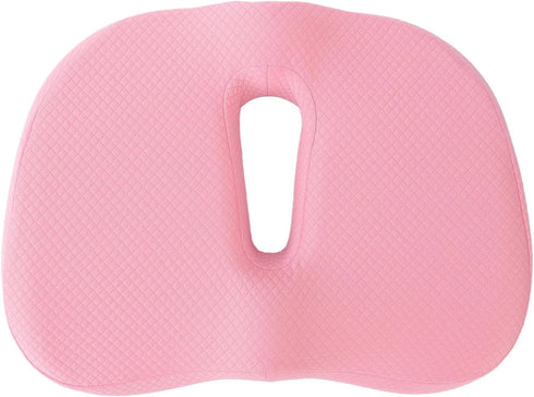 Donut Pillow Office Orthopedic Donut Cushion Memory Foam Soft Breathable Seat Pillow Pad (Pink)