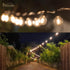 26ft G40 Bulbs, 25 Bulbs, Formosa Clear Incandescent Christmas String Light, Outdoor Shatterproof Patio Light