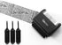 ID Protector Ink Roller - Identity Theft Protection Roller Stamp Set (Black, Stamp + 3 Refills)