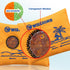 100gx5pcs Rechargeable Desiccant Packs for Storage, Color Indicating Silica Gel Packets, Reusable Dehumidifier Bags