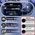 120 Anordsem Solar Garden Lights Outdoor: Bendable Copper Wire with LED Firework Beads - White Waterproof DIY Fairy