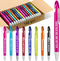 Lincia 100 Pcs Employee Appreciation Ballpoint Pens - Bulk Quotes Pens with Black Ink for Graduation and Nurses Day