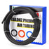 TAILONZ PNEUMATIC 1/4 inch OD Black Nylon Tube - 32.8ft Air Brake Tubing for Pneumatic Applications