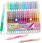 WUXIPREP Retractable Erasable Gel Pens Clicker,Fine Point 0.7mm Smooth Writing Pens,Cute Pens For