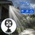 Ottymer 600LM 6000K (2 Packs) Battery Operated Outdoor Motion Sensor Light, Waterproof Wide-Angle Detection Auto On/Off