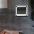 Vent Systems 4'' x 4'' Inch Galvanized Air Vent Cover, Metal Air Return Grill with Pest Guard Screen