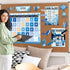 Ocean Sea Calendar Bulletin Board Set for Classroom Decoration with Sea Animals and Weather Chart