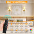 Set 2,Rechargeable 12 5200mAh Dimmable LUTEC Battery Operated Wall Sconce of Wall Sconce, Colors Wireless Wall Sconces