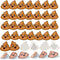 poliman 30Pcs Positive Poo Cards, Emotional Support Poo, Humorous Positive Affirmation Cards for