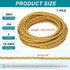 32.8Ft 18/3 MECCANIXITY Twisted Cloth Covered Wire, Cloth Covered Electrical Wire Vintage Industrial Electronic Wire