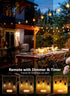 100Ft Dimmable G40 Bulbs, Outdoor String Lights with Remote, Outside Waterproof Light with LED Shatterproof Connectable