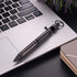 SMOOTHERPRO Heavy Duty Stainless Steel Bolt Action Pen for Tremor, Parkinson, Arthritic Hands, EDC Pocket Signature Pen