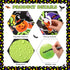 Pasimy Halloween Bulletin Board Decorations Set, Classroom Decor with Spider Bat Ghost Pumpkin Cutouts for School