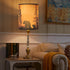 GUZEIR set 2, 9.8" 9.8" 11.8" Deer Linen Tall Drum Lampshade of Top x Bottom x High Lamp Shade, Lamp Shade Replacement