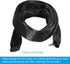 5ft PATIKIL Lamp Chain Cover, Chain Protective Sleeve Washable with Zipper for Chandelier Lighting Wires Swing Light