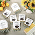 Fumete 50 Pcs Baby Shower Seed Packet Baby in Bloom Kraft Bags with Window for Gender Reveal Party (Sunflower)