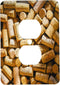 3dRose lsp_208834_6 Wine Bottle Corks on Display in Saint Germaine Des Pres,