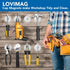 150lb+ 6 Pack) LOVIMAG Strong Magnets, Waterproof Strong Neodymium Cup Magnets with Screws for Wall Mounting,Rare Earth