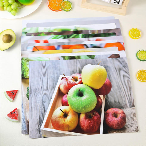 Motiskyy 12 Pcs Diversity Posters for Classroom Preschool Educational Learning Real Pictures for Daycare Home