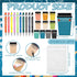 Kosiz 30 Set Employee Appreciation Coffee Cup Notepad Bulk, Motivational Notes with Pens, Christian Gifts for Teacher