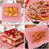 100pcs Deli Paper Sheets 12x12", Grease Resistant Wax Paper for Food