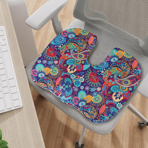 La Boutique Chic Tailbone Flower6 Pressure Relief Cushion, Memory Foam Seat Cushion for Pain Relief Coccyx Cushion