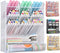 Spacrea Desk Organizer Pen Holder - White, 10 Compartments and 1 Drawer, Desk Organizers and Accessories