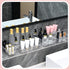 8 2-Size Pcs Mixed Extendable Clear Drawer Organizer, All Adjustable Vanity Storage Box, Desk Drawer Organizer, Acrylic