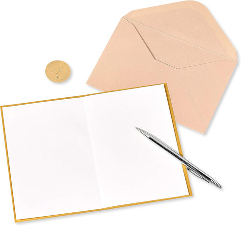 Pot of Daisies Blank Thank You Card