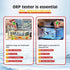 6 1 Pool Salt Tester & PH Meter, Digital Salinity Meter and PH Tester for Aquarium and Pool Saltwater Water